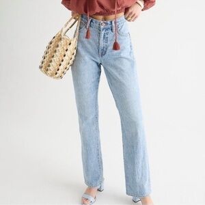 J.Crew Full Length Demi Boot Cut Light Wash High Rise size 29